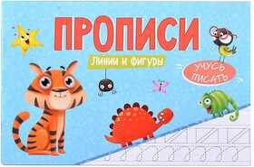 ПРОПИСИ эконом УЧУСЬ ПИСАТЬ. ЛИНИИ И ФИГУРЫ 978-5-378-33395-0