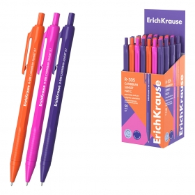 Ручка шариковая автоматическая ErichKrause R-305 Matic Caribbean Sunset 0.7, цвет чернил синий (в коробке по 50 шт.) 61260