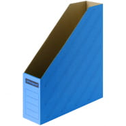 Накопитель-лоток архивный из микрогофрокартона OfficeSpace,  75мм, синий, до 700л. 225417