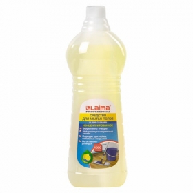 Средство для мытья пола 1кг LAIMA PROFESSIONAL концентрат, аромат Лимон, 601607