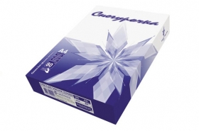 Бумага листовая для офисной техники А4 "Снегурочка" 80г/м 500л.