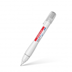 Корректирующая ручка ErichKrause® Arctic white, 6мл (в тубусе по 12 шт.) 22104