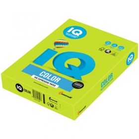 Бумага IQ "Color intensive" А4, 80г/м2, 500л. (зелёная липа) LG46
