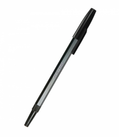 Ручка шарикова РШ СТАММ 049 черный стержень РШ04
