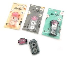 Корректирующая лента-роллер ЛАПКА, 5мм x 6м, 3 цвета  корпуса в асс., бл.ер TG-B1694A