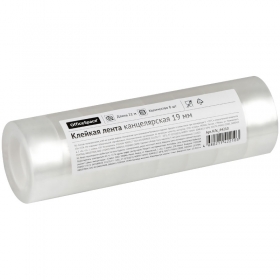 Клейкая лента 19мм*22м, OfficeSpace, прозрачная КЛс_44210