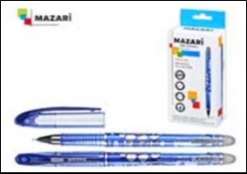 Ручка гелевая со стираемыми чернилами PRESTIGE, СИНЯЯ, 0.5мм, игольчатый стержень 122 мм M-5540C-70
