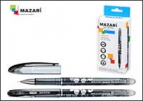 Ручка гелевая со стираемыми чернилами PRESTIGE, ЧЕРНАЯ, 0.5мм, игольчатый стержень 122 мм M-5540C-71