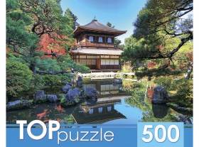 TOPpuzzle. ПАЗЛЫ 500 элементов. КБТП500-6808 Красивая пагода