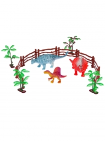 Набор животных "Динозавры - 3", пластик, кор. яйцо (Арт. 1896231)