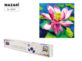Алмазная мозаика ЛОТОС, холст 30х30 см (размер выкладки 25х25 см) M-10507