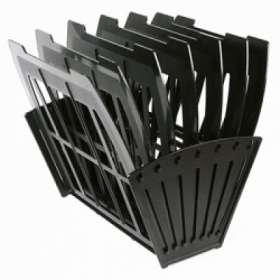 Лоток для бумаг универсальный (6 отдел.) черный (4) 9С162