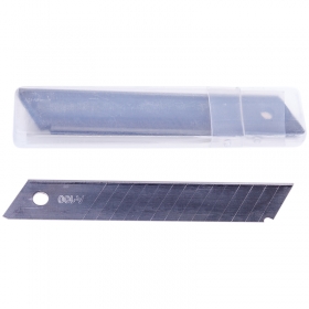 Лезвия для канцелярских ножей 18 мм, 10 шт в пластиковом пенале BLCUT18_1372/ 178796