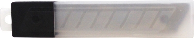 Лезвия для канцелярских ножей 9 мм, 10 шт в пластиковом пенале BLCUT9_1367/ 178795