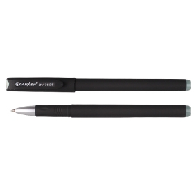 Ручка гелевая черная "Darvish" корпус "soft" DV-7625