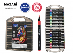 Набор маркеров акриловых LUMO,  24цв. M-15231-24