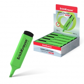 Текстмаркер зеленый, 5,0мм, ErichKrause® Visioline V-21, 56911