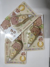 Корректирующая лента-роллер, 5мм x 3м, 3 диз.  корпуса в асс 7030