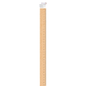 Линейка деревянная "Attomex" 30 см, в пластиковом пакете 5091803