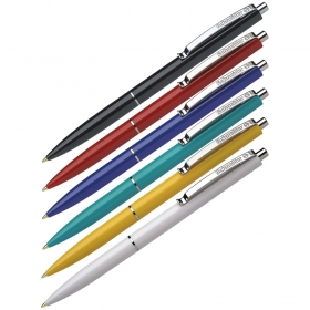Ручка шариковая автоматическая Schneider "K15" синяя, корпус ассорти, 1,0мм, ш/к 130800