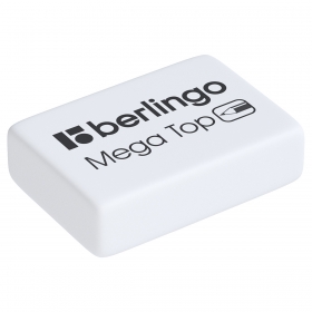 Ластик Berlingo "Mega Top", прямоугольный, натуральный каучук, 32*18*8мм BLc_00012