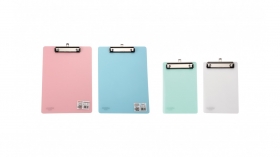 Планшет с верх. зажимом А4, 1.5 мм, пластик, пастельный зеленый, арт.US-991P green; Китай