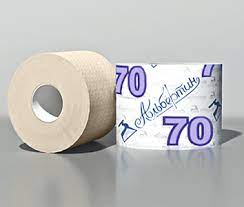 Бумага туалетная со втулкой, 70м, арт. 17С1705
