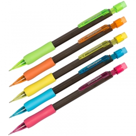 Карандаш механический OfficeSpace, 0,7мм, грип, с ластиком, ассорти XP820C_3620