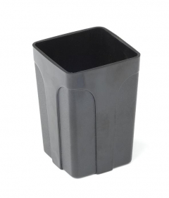 Стакан канцелярский непрозрачный черный  (5) 4С139