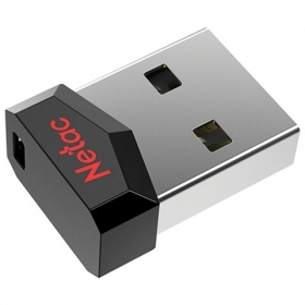 Флеш-диск 64GB NETAC UM81, USB 2.0, черный, NT03UM81N-064G-20BK