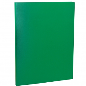 Папка с пружинным cкоросшивателем OfficeSpace, 14мм, 450мкм, зеленая FS5_320