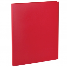 Папка с пружинным cкоросшивателем OfficeSpace, 14мм, 450мкм, красная FS3_318