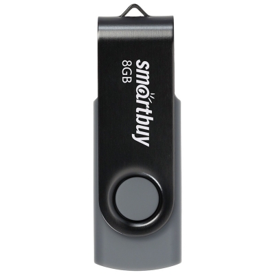 Память Smart Buy "Twist"  8GB, USB 2.0 Flash Drive, черный SB008GB2TWK