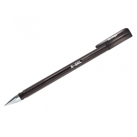 Ручка гелевая Berlingo "X-Gel" черная, 0,5мм CGp_50120