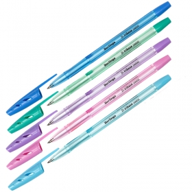 Ручка шариковая Berlingo "Tribase Pastel", синяя, 0,7мм CBp_70942