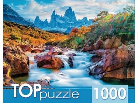 TOPpuzzle. ПАЗЛЫ 1000 элементов. ШТТП1000-7179 Гора-Фицрой, Аргентина