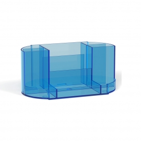 Настольная подставка пластиковая ErichKrause® Victoria, Standard, голубой 52876