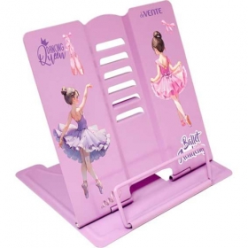 Подставка для учебников и книг "deVENTE. Ballet Academy" 20x19 см, металлическая окрашенная, вес 430 г, с противоскользящими ножками, с полноцветным рисунком, в пластиковом пакете с европодвесом 8063501