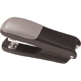 Степлер "Attomex" 24/6&26/6 (мощн. 20 л., глубина скрепл. 50 мм) пластик, 2 вида скрепл., антискольз. основание, черный 4142313