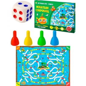 Лучшие игры ходилки ИСКАТЕЛИ СОКРОВИЩ  (Арт.ИН-1765)
