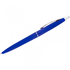 Ручка шариковая автоматическая OfficeSpace "Business" синяя, 0,7мм, синий антискол. корп BPRBU_1817