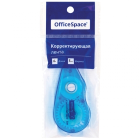 Корректирующая лента OfficeSpace, 5мм*6м, пакет, европодвес Cq_15470