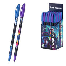 Ручка шариковая ErichKrause Neo® Stick Cyber Game 0.7, Super Glide Technology, цвет чернил синий (в коробке по 50 шт.) 61016