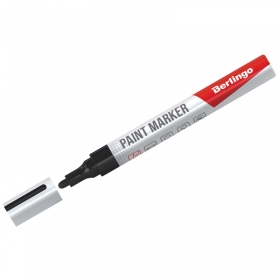 Маркер-краска Berlingo черная, 2-4мм, нитро-основа BMk_02101