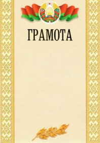 Грамота (тисн.фольгой), А4, 20с169.12