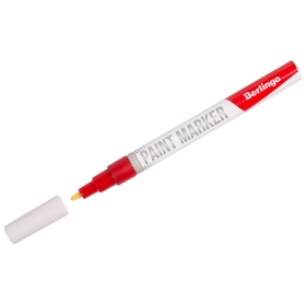 Маркер-краска Berlingo, 2мм, красная, нитро-основа BMk_02203