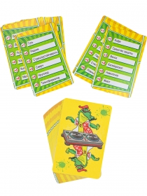 Карточная игра. Крокодилиус  (55  карточек) 12+ ИН-2315