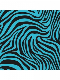 Упаковочная бумага Голубая зебра (70*100см, 10 л)  УБ-4443