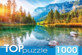 TOPpuzzle. ПАЗЛЫ 1000 элементов. ГИТП1000-2150 Германия. Озеро Хинтерзее