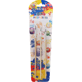 Набор кистей "deVENTE. Cosmo" 03 шт (белка № 1, 3, 6) деревянная ручка, в картонном блистере 8072310